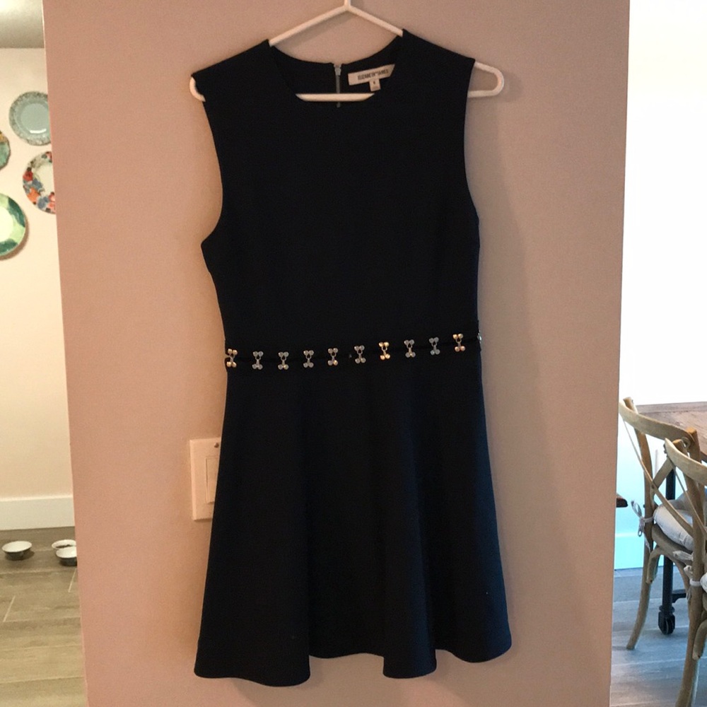 Navy blue dress